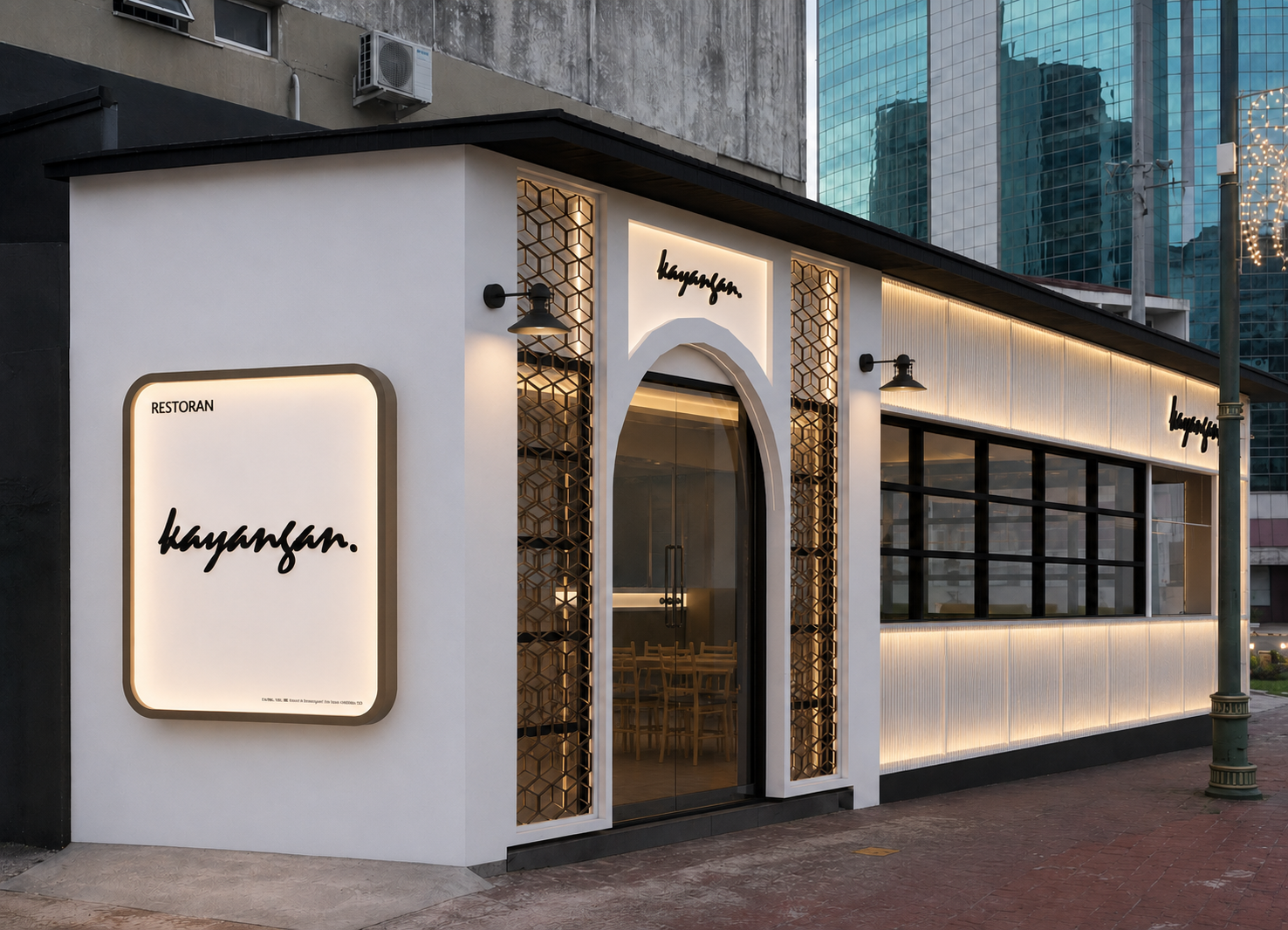 Restoran Kayangan interior by SusunLah